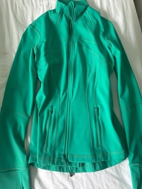 lululemon athletica Emerald Green Full-Zip Active Jacket